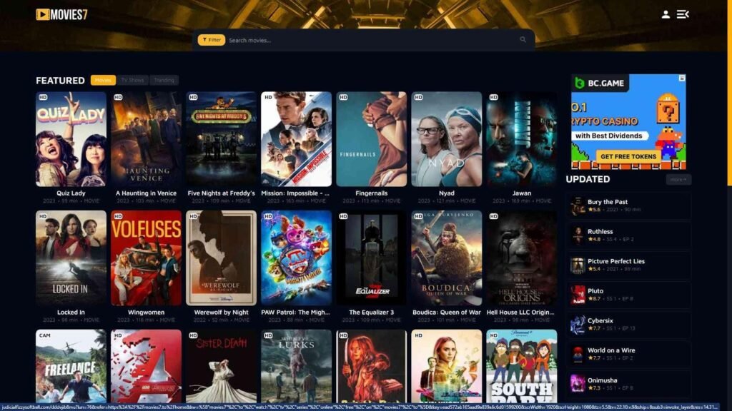 Flixhq Interface