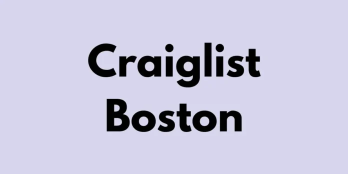 A Complete Guide On Online Forum Craiglist Boston